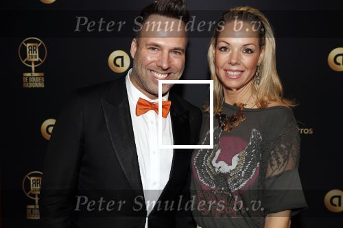 Hilversum 31 januari 2019
Uitreiking van de gouden radioring in theater Gooiland. Barry Paf met Patricia van Liemt