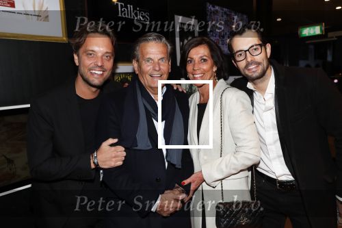 Amsterdam 24 januari 2019
25 jaar Talkies in het Okura Hotel. Bas Smit met vader broer en moeder