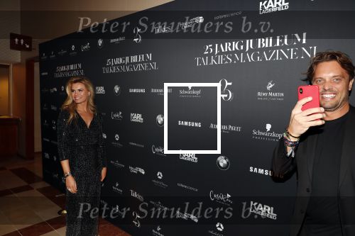 Amsterdam 24 januari 2019
25 jaar Talkies in het Okura Hotel. Nicolette v Dam en Bas Smit