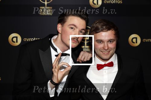 Hilversum 31 januari 2019
Uitreiking van de gouden radioring in theater Gooiland. Bram Krikke kwam met zijn vriendin