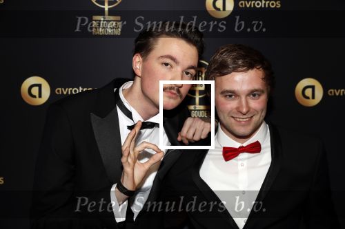 Hilversum 31 januari 2019
Uitreiking van de gouden radioring in theater Gooiland. Bram Krikke kwam met zijn vriendin