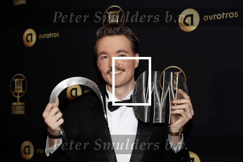 Hilversum 31 januari 2019
Uitreiking van de gouden radioring in theater Gooiland. Bram Krikke kwam met zijn vriendin
