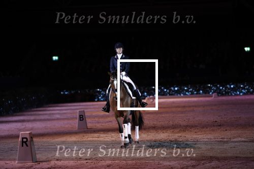 Amsterdam 25 januari 2019
Britt Dekker geeft demonstratie met haar paard op Jumping Amsterdam.