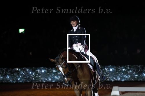 Amsterdam 25 januari 2019
Britt Dekker geeft demonstratie met haar paard op Jumping Amsterdam.