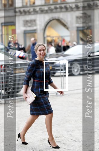 Amsterdam 15 januari 2019
Niieuwjaarsreceptie Koning Willem Alexander en koningin Maxima in paleis op de dam. Carola Schouten