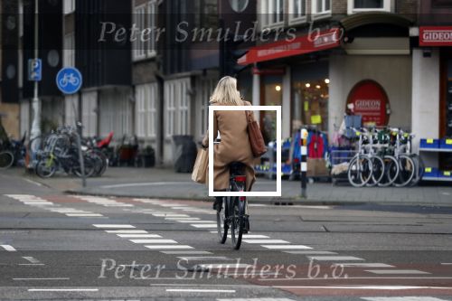 Amsterdam 5 januari 2019
Dionne Stax rijdt op de apollolaan 2x door rood op de fiets en ze heeft haar mobiel in haar handen. Dionne gaat langs bij haar vriend  Sytse Oudkerk