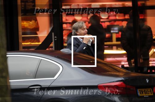 Amsterdam 7 januari 2019
Zakenman Dirk Jan Parelberg met zijn vrouw op de cornelis schuytstraat.