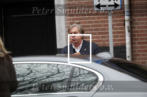 Amsterdam 7 januari 2019
Zakenman Dirk Jan Parelberg met zijn vrouw op de cornelis schuytstraat.