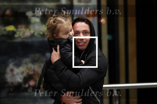 Schiphol 11 januari 2019
Andre Hazes jr en vriendin Monique Westenberg arriveren samen met familie en neef Djarno Hofland op schiphol na trip naar Ortlando.