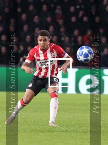 Eindhoven, 28 November 2018
Champions Leaguewedstrijd PSV-FC Barcelona, eindstand 1-2
Donyell Malen