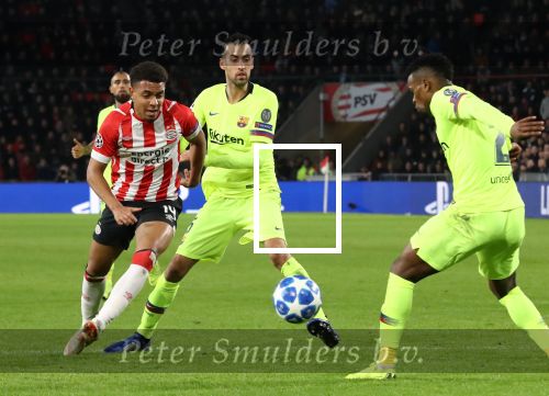 Eindhoven, 28 November 2018
Champions Leaguewedstrijd PSV-FC Barcelona, eindstand 1-2
Donyell Malen