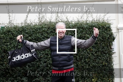 Amsterdam 7 januari 2018
Dries Roelvink onderweg naar de sportschool.