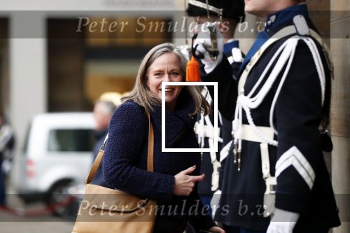Amsterdam 15 januari 2019
Niieuwjaarsreceptie Koning Willem Alexander en koningin Maxima in paleis op de dam. Edith Schippers