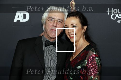 Amsterdam 23 januari 2019
Rode loper musical awards in de RAI. Erik Brey met zijn vrouw Frederique Sluyterman v Loo