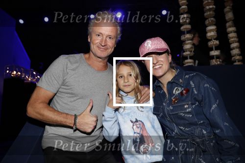 Amsterdam 27 januari 2019
Erland Galjaard en zijn dochter Lizzy v Dijk met Britt Dekker bij Jumping Amsterdam.