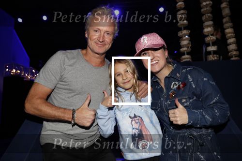 Amsterdam 27 januari 2019
Erland Galjaard en zijn dochter Lizzy v Dijk met Britt Dekker bij Jumping Amsterdam.