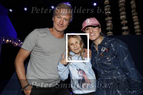 Amsterdam 27 januari 2019
Erland Galjaard en zijn dochter Lizzy v Dijk met Britt Dekker bij Jumping Amsterdam.