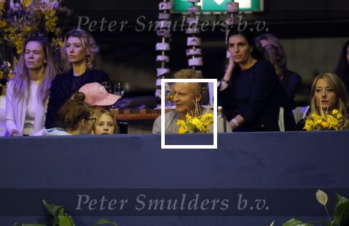 Amsterdam 27 januari 2019
Jumpin Amsterdam met de koninklijke gasten Koning Willem Alexander Prinses Amalia Prinses Irene Prinses Margarita haar man Tjalling ten Cate en hun dochters Julia en Paola. Erland Galjaard met dochter Lizzy v Dijk en Britt Dekker