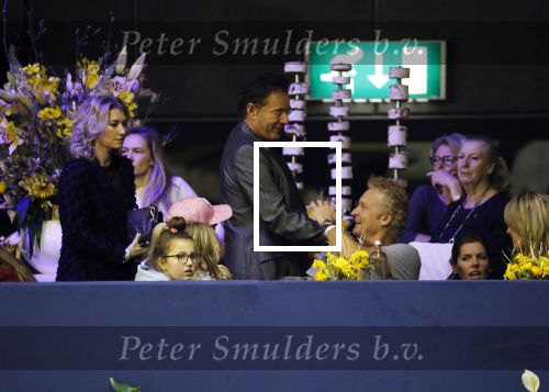 Amsterdam 27 januari 2019
Jumpin Amsterdam met de koninklijke gasten Koning Willem Alexander Prinses Amalia Prinses Irene Prinses Margarita haar man Tjalling ten Cate en hun dochters Julia en Paola. Erland Galjaard en Gerad Joling