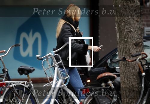 Amsterdam 5 januari 2019
Estelle Cruijff doet boodschappen bij Albert Heijn in Amsterdam zuid.