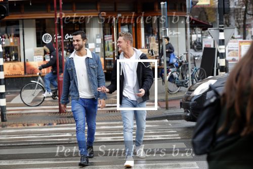 Amsterdam 11 januari 2019
Ferry Doedens met zijn nieuwe vriend Raphael . Raphael komt uit Brazilie
