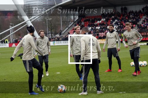 Amsterdam 25 en 26 januari 2019
Frenkie de Jong op de toekomst van Ajax en tijdens training.