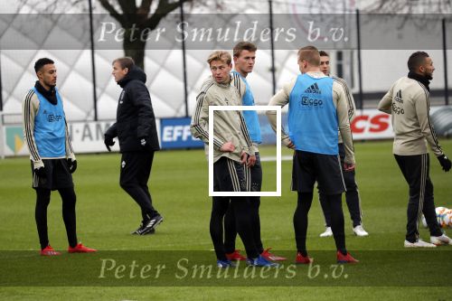 Amsterdam 25 en 26 januari 2019
Frenkie de Jong op de toekomst van Ajax en tijdens training.