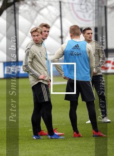Amsterdam 25 en 26 januari 2019
Frenkie de Jong op de toekomst van Ajax en tijdens training.