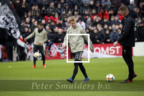 Amsterdam 25 en 26 januari 2019
Frenkie de Jong op de toekomst van Ajax en tijdens training.