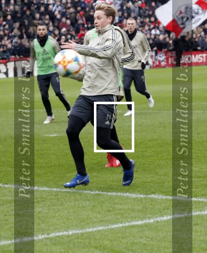 Amsterdam 25 en 26 januari 2019
Frenkie de Jong op de toekomst van Ajax en tijdens training.