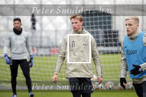 Amsterdam 25 en 26 januari 2019
Frenkie de Jong op de toekomst van Ajax en tijdens training.