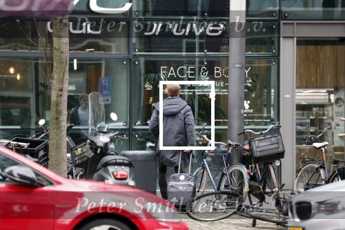 Amsterdam 26 januari 2019
Frenkie de Jong doet boodschappen bij sde Albert Heijn op de zuidas.