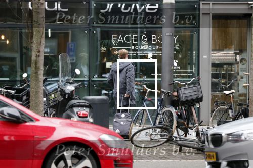 Amsterdam 26 januari 2019
Frenkie de Jong doet boodschappen bij sde Albert Heijn op de zuidas.