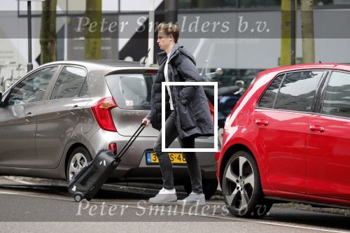 Amsterdam 26 januari 2019
Frenkie de Jong doet boodschappen bij sde Albert Heijn op de zuidas.