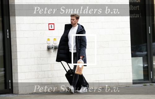 Amsterdam 26 januari 2019
Frenkie de Jong doet boodschappen bij sde Albert Heijn op de zuidas.