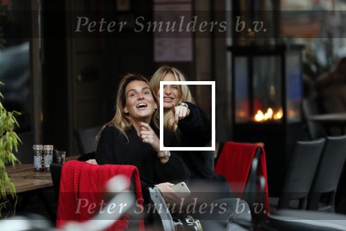 Amsterdam 23 januari 2019
Gaby Blaaser met vriendinnen op de cornelis schuytstraat.