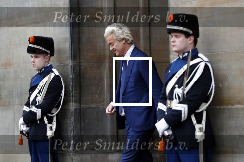 Amsterdam 15 januari 2019
Niieuwjaarsreceptie Koning Willem Alexander en koningin Maxima in paleis op de dam. Geert Wilders met zijn beveiliging
