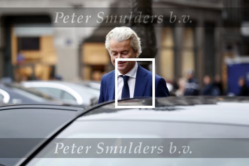 Amsterdam 15 januari 2019
Niieuwjaarsreceptie Koning Willem Alexander en koningin Maxima in paleis op de dam. Geert Wilders met zijn beveiliging