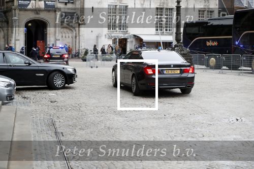 Amsterdam 15 januari 2019
Niieuwjaarsreceptie Koning Willem Alexander en koningin Maxima in paleis op de dam. Geert Wilders met zijn beveiliging