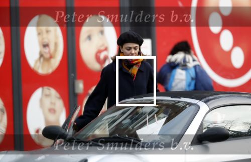 Amsterdam 24 januari 2019
Georgina Verbaan doet boodschappen.