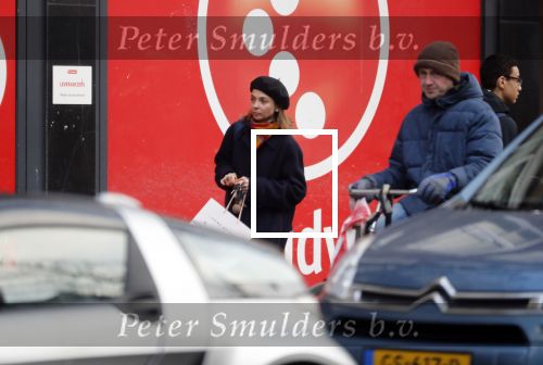 Amsterdam 24 januari 2019
Georgina Verbaan doet boodschappen.
