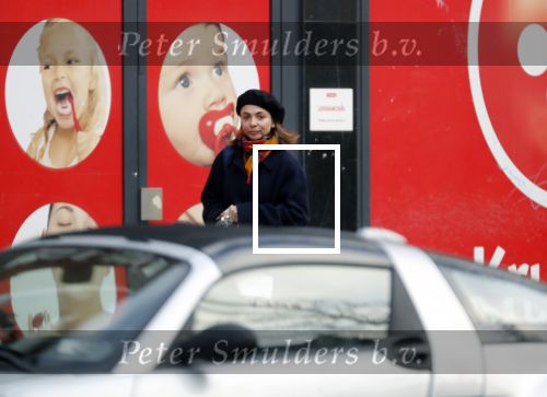 Amsterdam 24 januari 2019
Georgina Verbaan doet boodschappen.