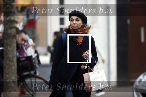 Amsterdam 24 januari 2019
Georgina Verbaan doet boodschappen.