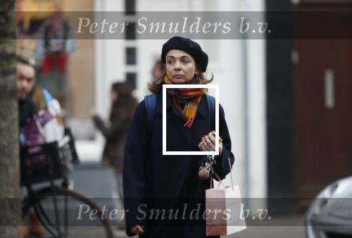Amsterdam 24 januari 2019
Georgina Verbaan doet boodschappen.