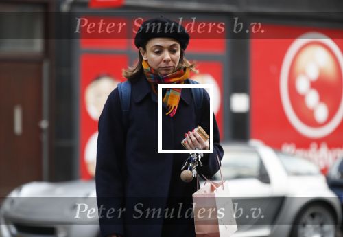 Amsterdam 24 januari 2019
Georgina Verbaan doet boodschappen.
