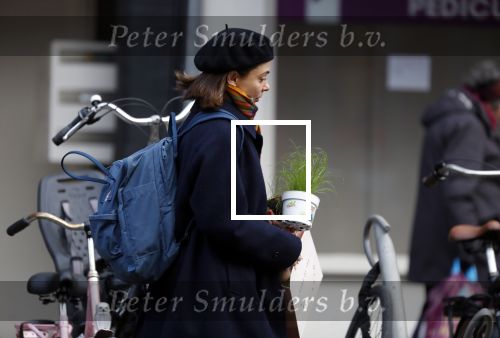 Amsterdam 24 januari 2019
Georgina Verbaan doet boodschappen.