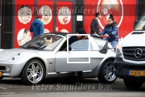 Amsterdam 24 januari 2019
Georgina Verbaan doet boodschappen.