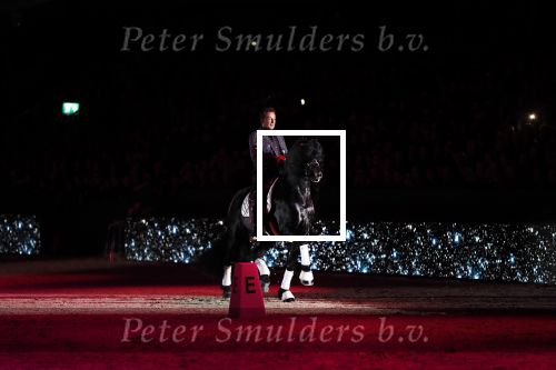 Amsterdam 25 januari 2019
Gerard Joling en Britt Dekker met paard op Jumping Amsterdam.