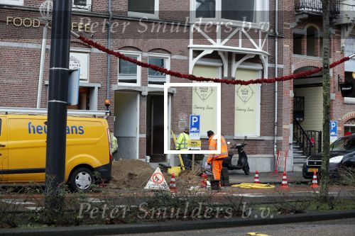Amsterdam 11 januari 2019
Het nieuwe restaurant van Gordon , the burger room wordt verbouwd.
