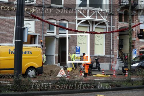 Amsterdam 11 januari 2019
Het nieuwe restaurant van Gordon , the burger room wordt verbouwd.